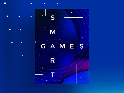 Smart games (4) artist blend branding color digital graphics gradient graphic design halftone modern poster texture visual effect