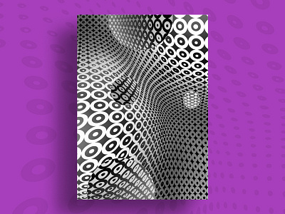 Op art skins (2) artist black white texture branding digital graphics graphic design modern poster op art optical illusion pattern visual effect