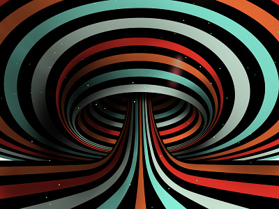 Cosmic mushroom abstract abstraction background color geometric geometrical geometry graphic design hypnosis hypnotic illustration kinetic mushroom op art optical illusion space striped texture trippy visual effect