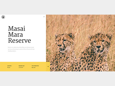 Masai Mara Reserve africa animal animals minimal safari website wild wildlife