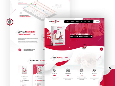 SPYPH⭕NE 2k19 design modern phone project spy spyphone ui uiux ux webdesign website website design