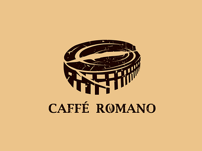 Caffe Romano classic coffee colosseum combination creative unique