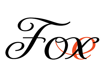 Fox/Foe lettering