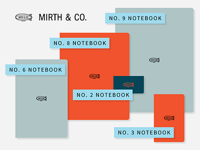 Mirth & Co. Kickstarter french paper handmade kickstarter letterpress notebooks