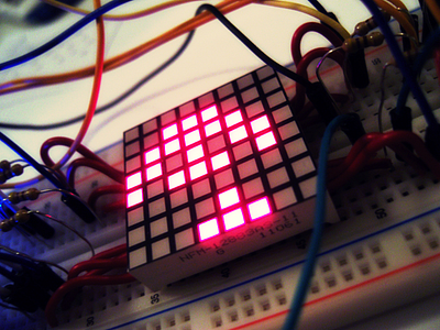 Arduino Space Invaders 8x8 LED