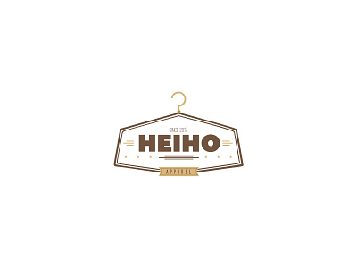 Heiho Apparel logo apparel logo brand brand identity branding branding design creative creative design design illustration logo