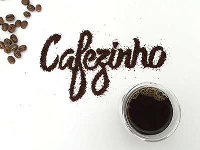 Cafezinho coffee coffeetime design lettering