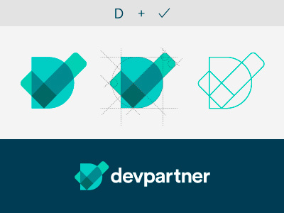 Branding Devpartner brand branding design devpartner identity logo