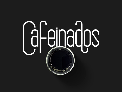 Cafeinados coffee design hand type handmadefont lettering typography