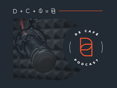 DeCafePodcast brand identity branding branding concept branding design decafepodcast design graphicdesign identidade visual logo logomarca podcast podcast logo