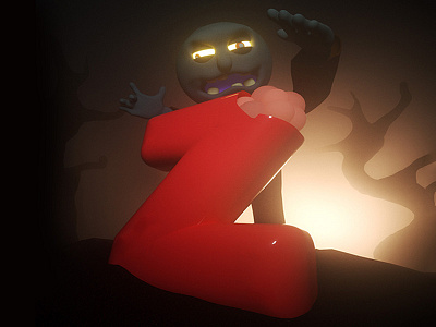 Z 36daysoftype 3d art c4d cinema4d dribbble illustration octane z zombie