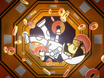 Space Tunnel cinema4d illustration jax jones mable music planet space spacemen