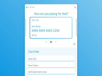 Daily UI - Day 2: Credit Card Checkout
