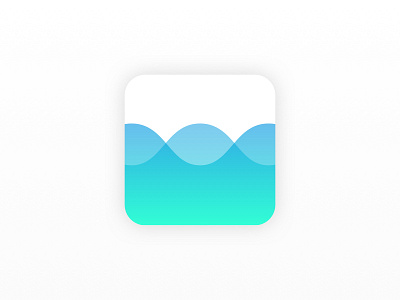 Daily UI Day 5: App Icon app dailyui design fitness icon launch icon ui ux water