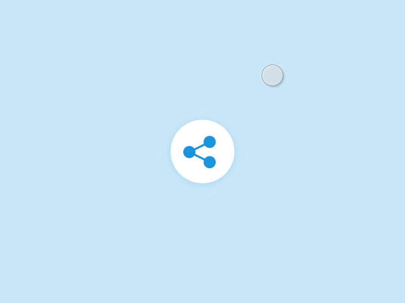 Daily UI Day 10: Social Share animation daily ui facebook gif share social media ui user experience user interface ux