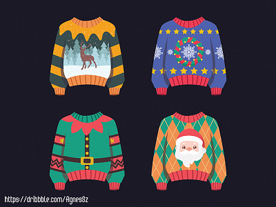 Ugly Christmas sweater collection