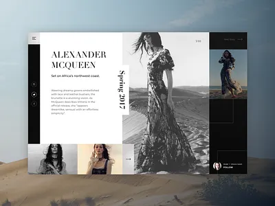 Alexander McQueen Tribute ciedenwui collection fashoin magazine outfits photo gallery photoshoot slider tasteful weeklyui