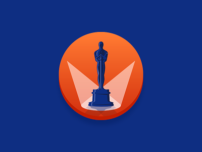 Achievement: Oscar 🏆 achievement badge game hit illustration ios mobile oscar success trophy