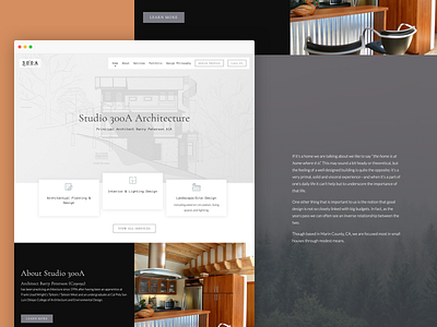 Studio 300A website design ai web design clean design illustration simple typography web design website website design