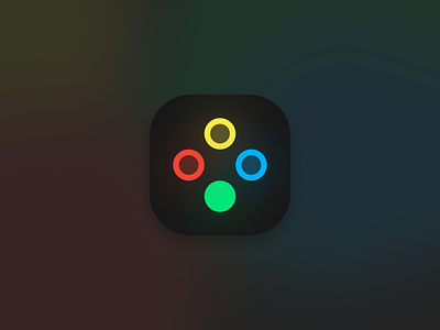 Daily UI - 005: App Icon app branding colorful daily ui challenge dailyui figma game icon logo logodesign memory game simon ui