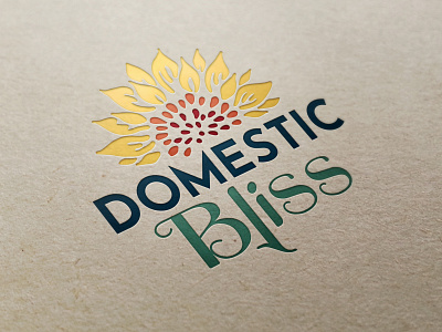 Domestic Bliss Logo Development branding design logo