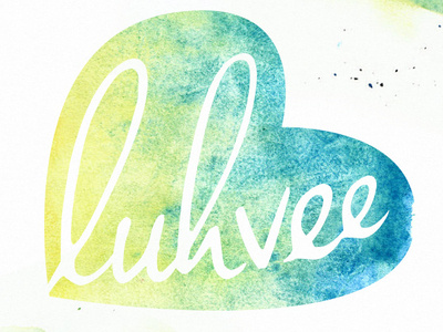 Luhvee Logo Concept branding design logo