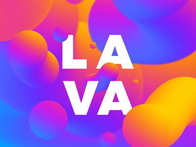 Lava Lamp Est. 1963 design illustration photoshop typography