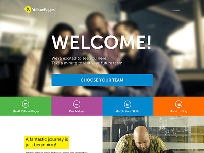 Yellow Pages Careers Website design website website design