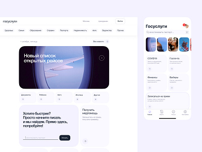 Gosuslugi / service app concept dragunowski gosuslugi government website госуслуги