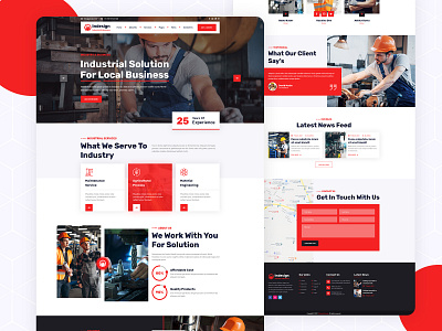 Indesign – Factory & Industrial PSD Template 2020 2021 2021 trend agency business commercial construction corporate creative creative design design energy engineering factory high tech manufacturing industrial ui ux web