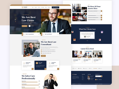 Lawart - Lawyer & Attorney HTML, XD, PSD Template