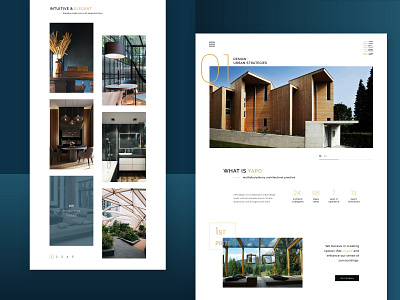YAPO Architecture Website ui web website
