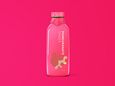 Branding & Packaging – Knock. Premium Juice bottle branding design juice label logo packaging