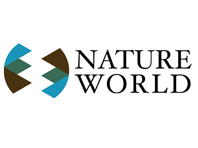 Nature World Logo Design branding design logo logotype