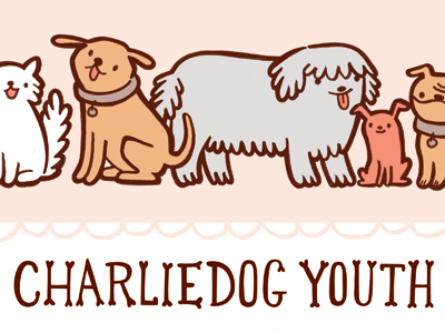 CharlieDog Certificate certificate cute dog illustration lettering