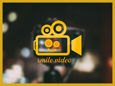 Smile Video Beginner company logo branding clean dribbble best shot illustration logo vector