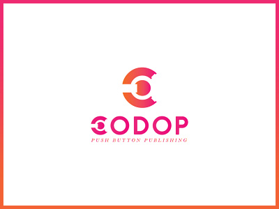 CODOP Logo branding clean dribbble best shot dribbble new shot logo vector