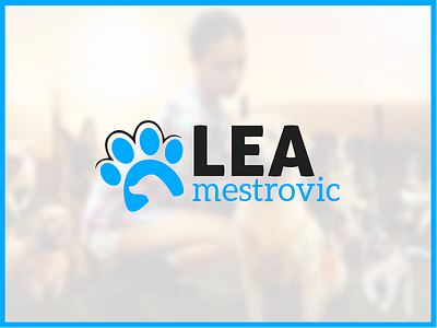 Lea Mestrovic Logo Design branding clean dog doglogo dribbble best shot dribbble new shot flat icon illustration logo pet business pet care vector