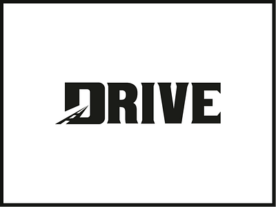 Drive Logo clean dribbble best shot dribbble new shot drive driven flat icon illustration logo typography vector