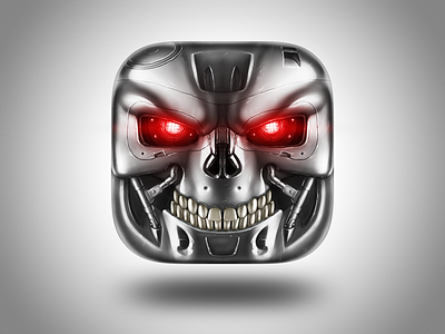 Terminator icon icon ios krita metal schwarzenegger terminator