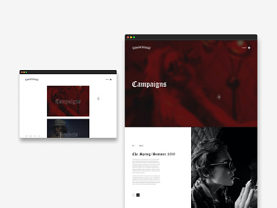 A minimal refresh exploration for Chrome Hearts design ui ux web design website design