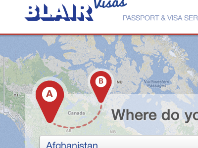 Where do you want to go? fontawesome map marker markers select visa visas