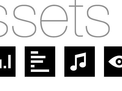 Assets assets document helvetica icons music neue perch pictos presentation spreadsheet