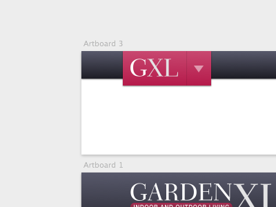 GXL affixed navigation sketch sketchapp