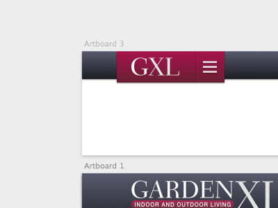 GXL #2 affixed navigation sketch sketchapp