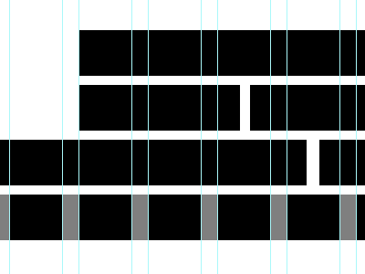 Layout Grids 16 columns design grid layout