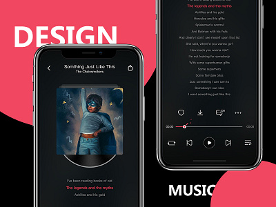 Music redesign.