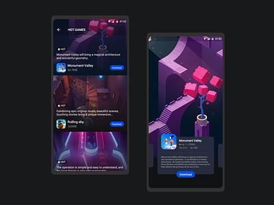 AXE丨Game Platform android app game platform ui ux