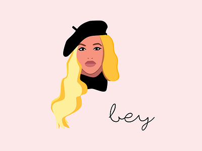 Dribbble Bey beyonce illustration sketch vector vectorart