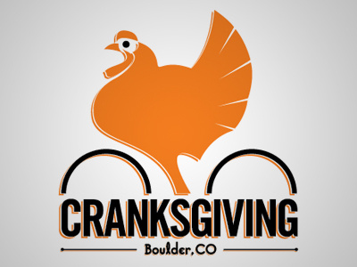 Cranksgiving design logo